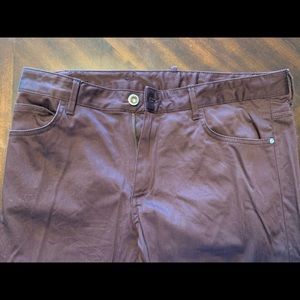 Zara Man Basic Collection Maroon Pants US Sz 34